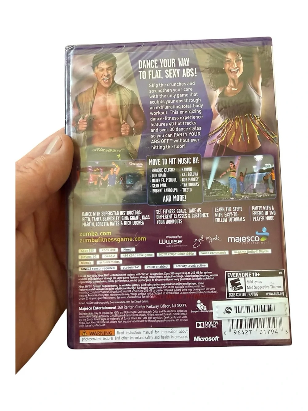 Zumba Fitness Core (Xbox 360) - Pink